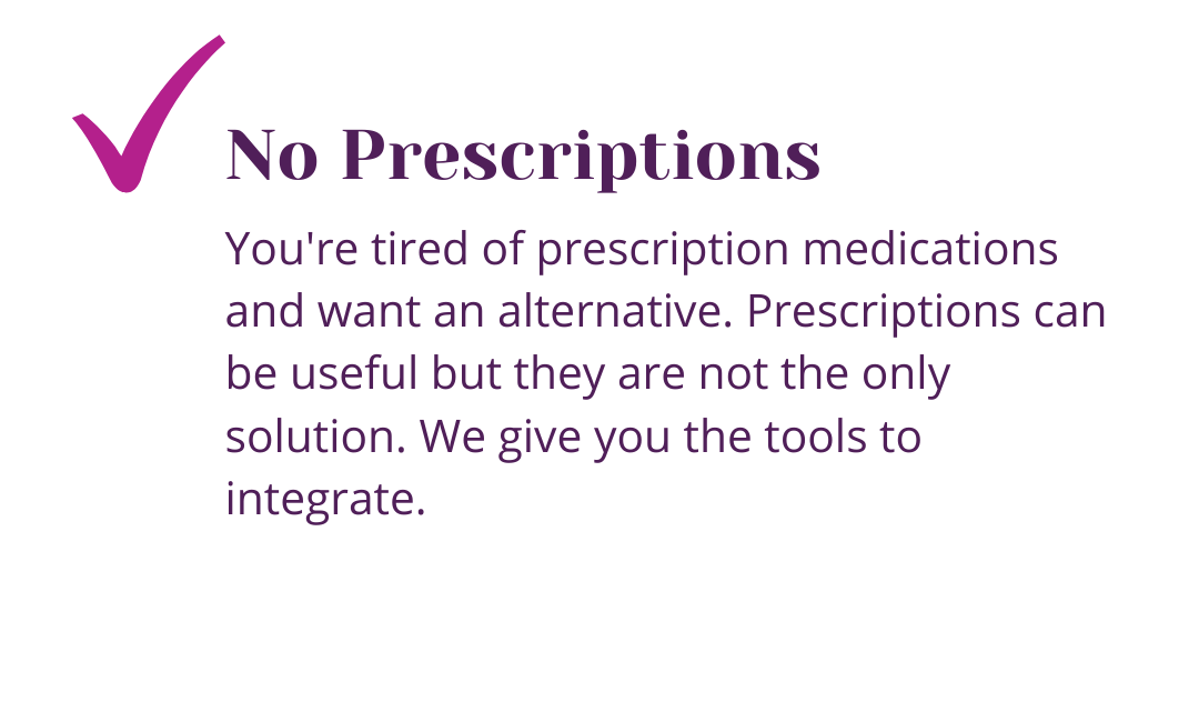 No Prescriptions