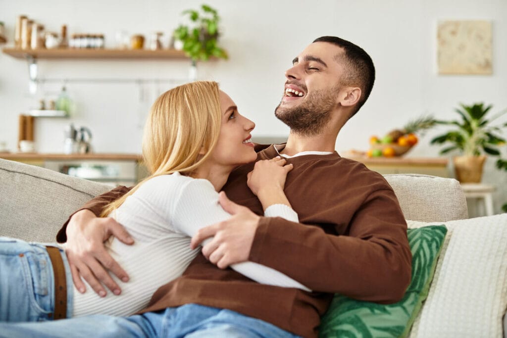 connected-hearts-share-laughter-joy-cozy-home-setting