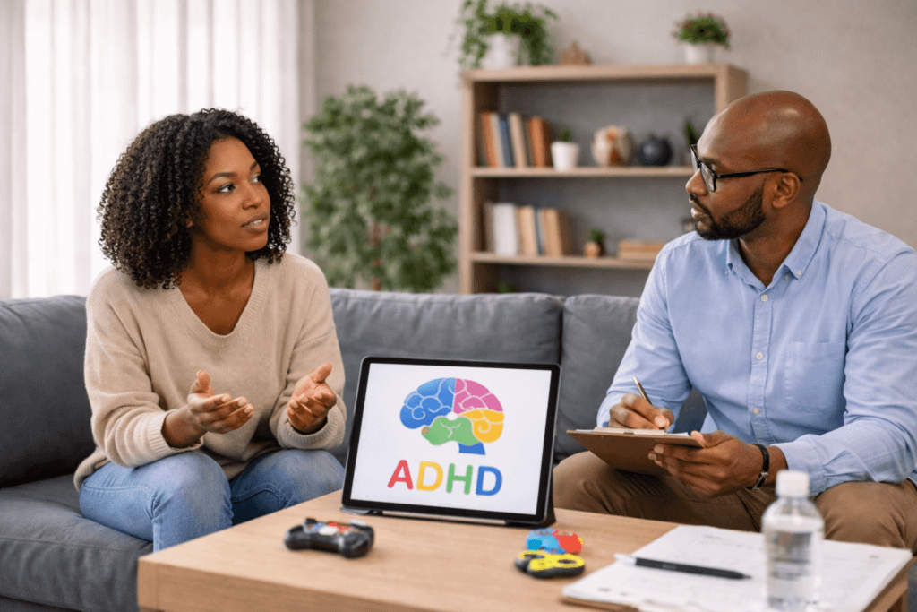McDowall Health psychologist office — ADHD assessment explained for adults and children in Ontario
