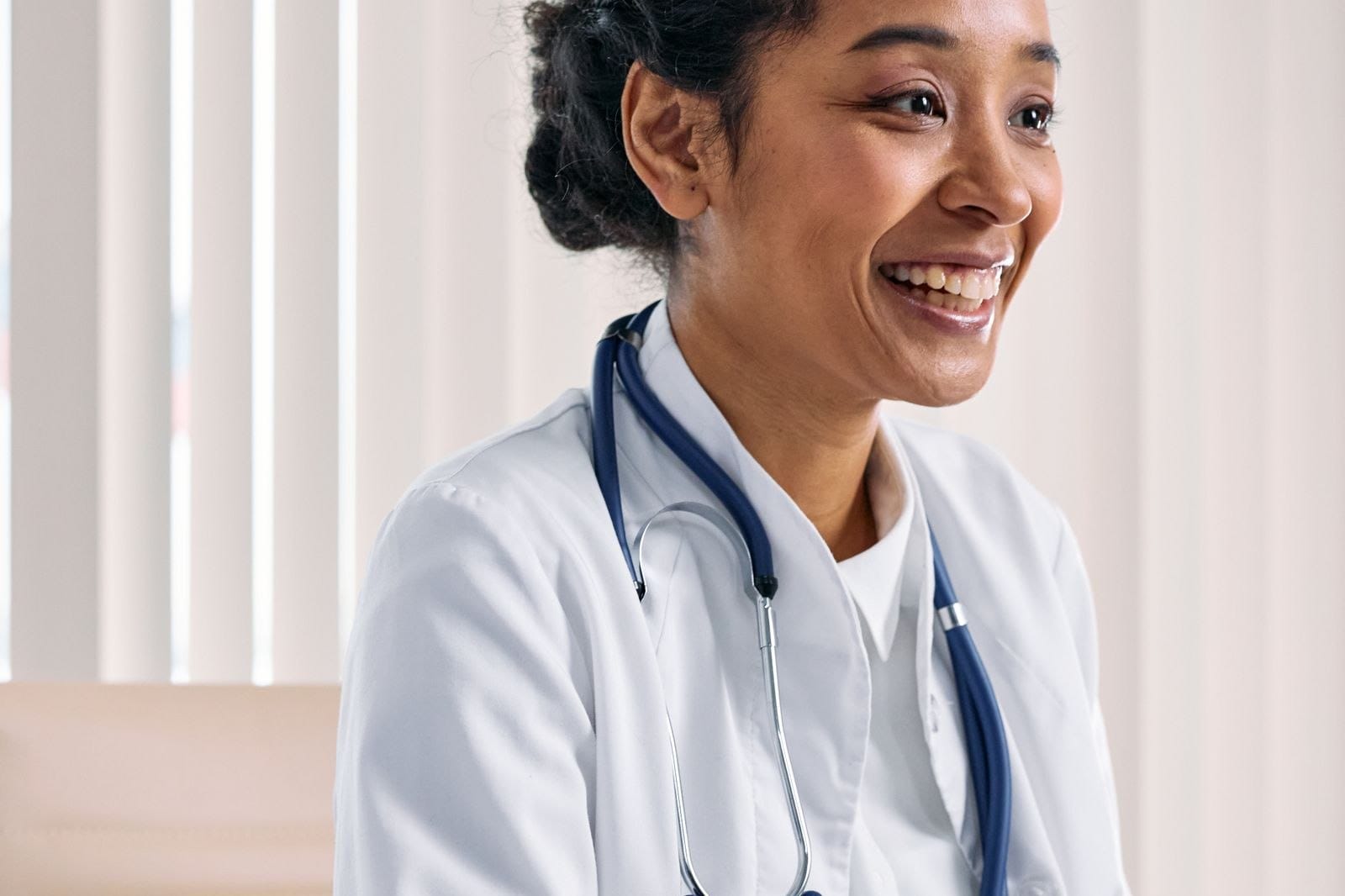 Smiling registered naturopathic doctor at the McDowall clinic